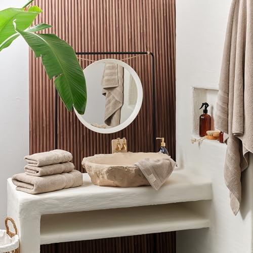 SOFE HL Olea Turkish Cotton Towel Set of 6