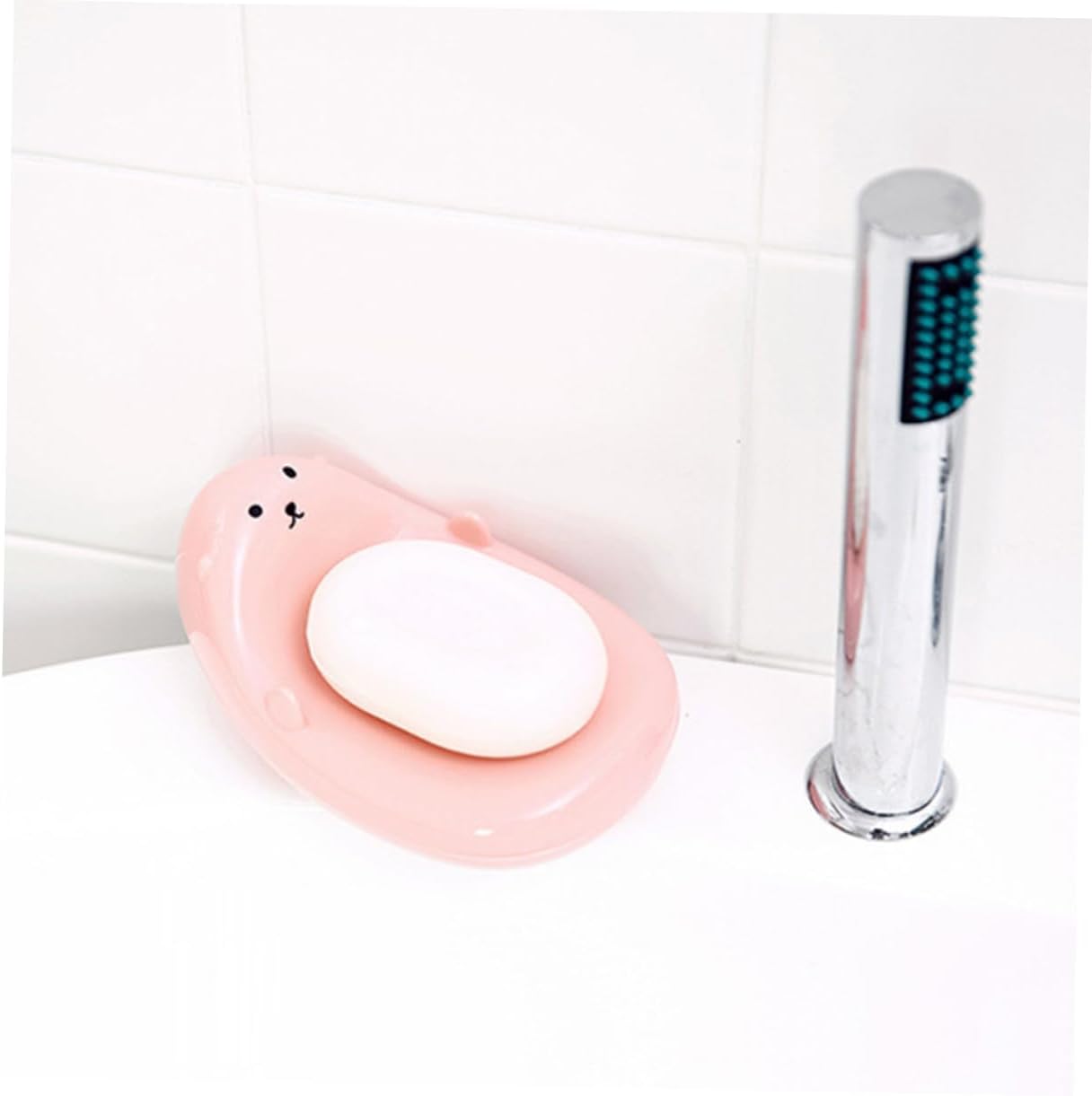 Luxshiny Heart Shaped Soap Drainer Holder