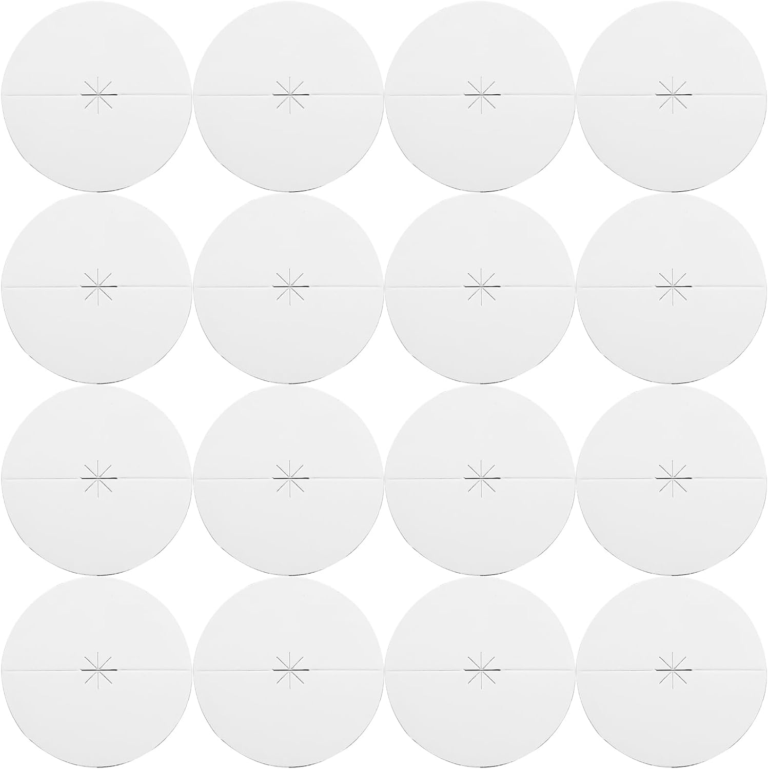 Garneck 300 Pcs White Candle Drip Protectors