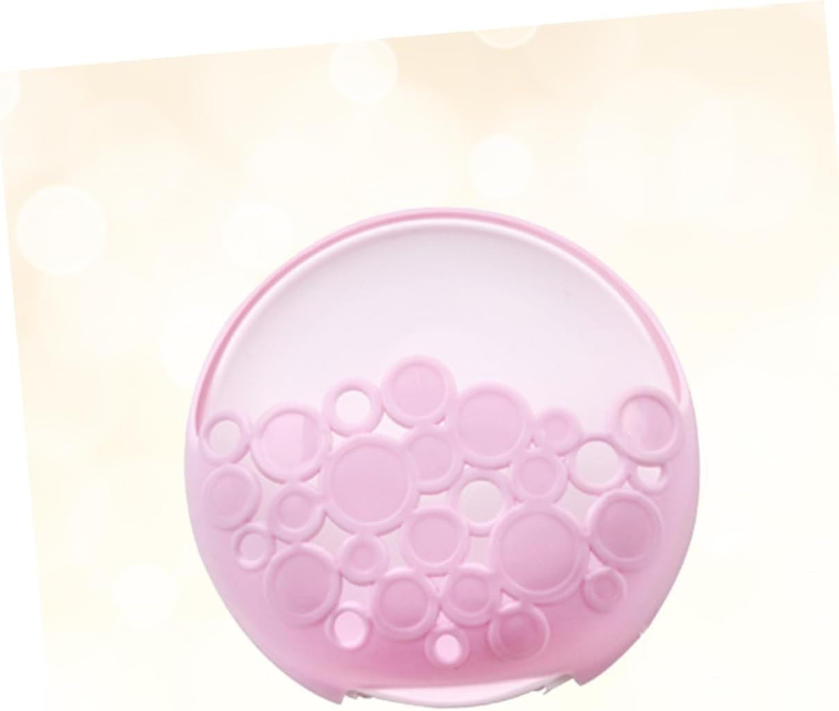 IMIKEYA Wall Mounted Soap Dispenser with Suction Cup - Pink