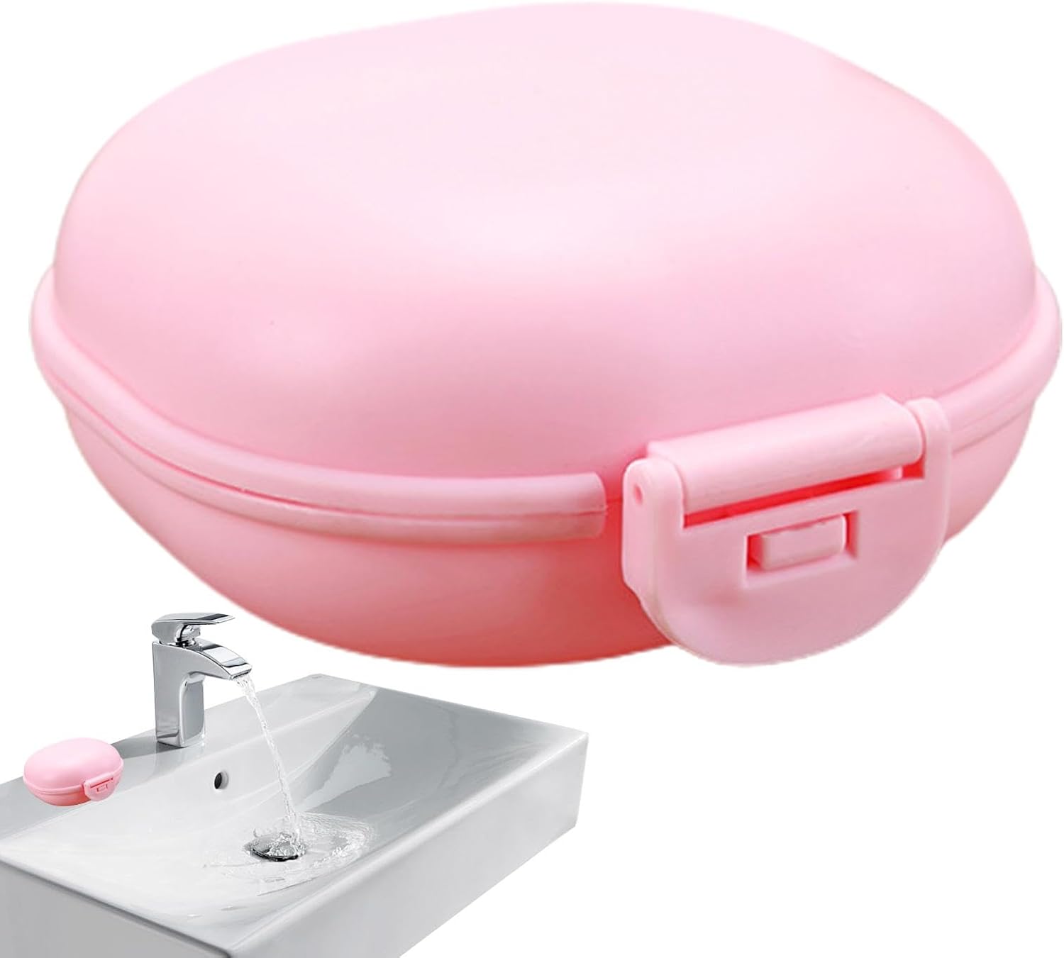 Portable Shower Bar Case with Waterproof Lid