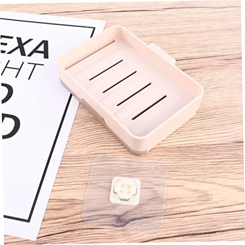 Alipis Wall-Mounted Soap Dish Draining Soap Rack