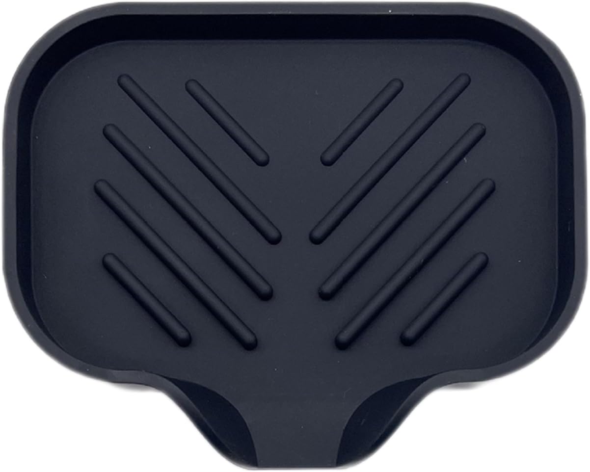 Lamphle Drain Mat Silicone Soap Dish Organizer