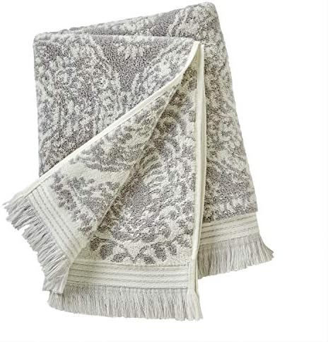 SKL Home Carrick Medallion Gray Bath Towel