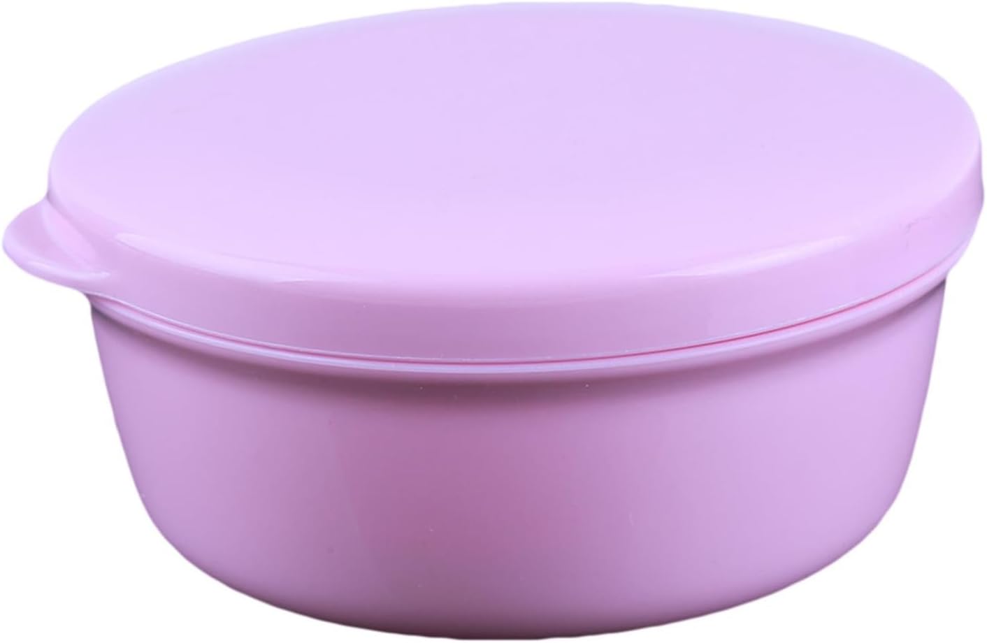 Portable Soap Dish with Lid for Travel and Home Use Pink