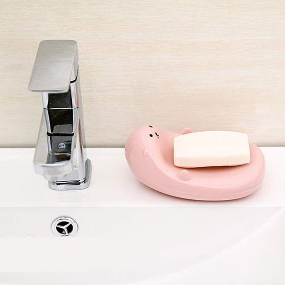 Cabilock Round Soap Dish Holder for Bathroom 1