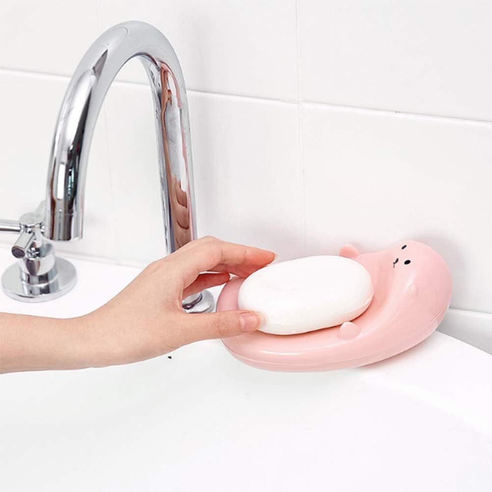 Cabilock Round Soap Dish Holder for Bathroom 1