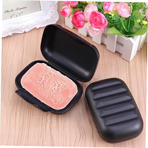 SOLUSTRE Portable Soap Case with Lock for Travel Hiking