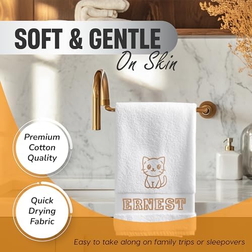Shape28 Personalized Bath Towel with Animal Design - 54x27