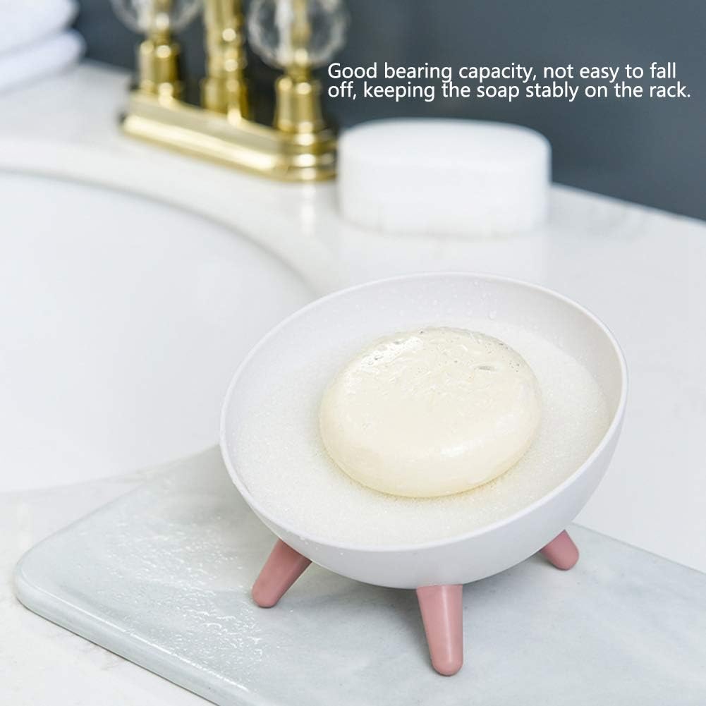 Atyhao Soap Dish with Drainage and Anti-Slip Design