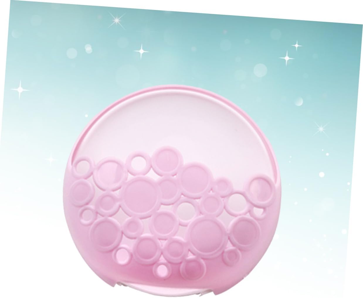 IMIKEYA Wall Mounted Soap Dispenser with Suction Cup - Pink