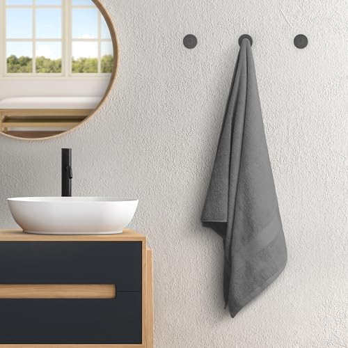 Avalon Towels Pack of 4 Bath Towels 27x54 Inches Grey