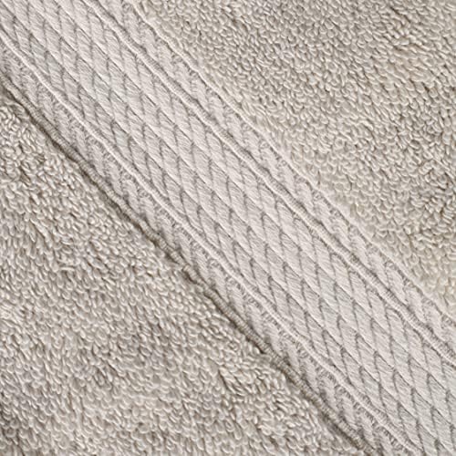 BLUENILEMILLS Egyptian Cotton Towel Set 9-Piece 800 GSM Stone Grey