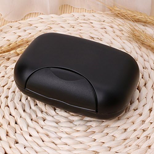 ZIRANU Travel Soap Dish Holder for Bathroom Shower Kitchen