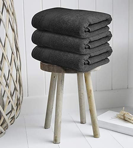 Softolle Luxury Bath Towels Set of 4 27 x 54 Grey 1