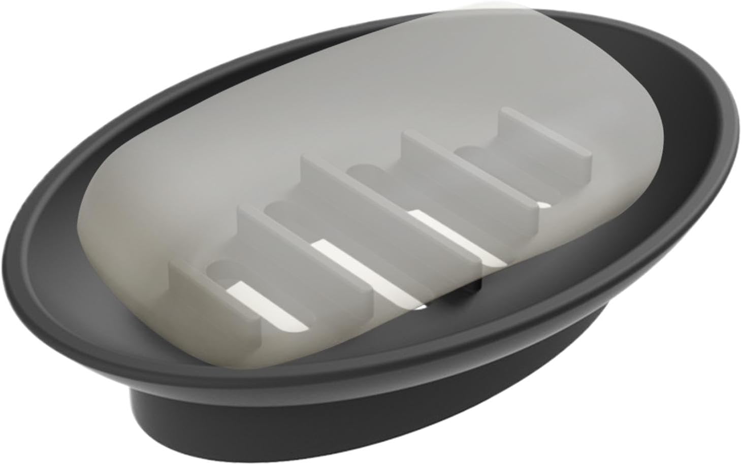 Waterproof Soap Dish Holder - Sturdy Silicone Tray