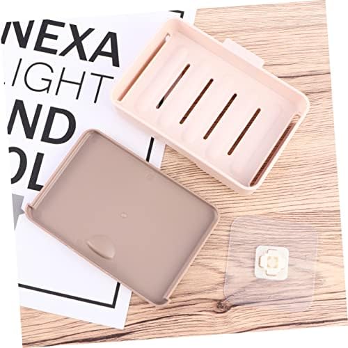 Ciieeo Practical Soap Mounted Dish Leak Proof Box for Bathroom