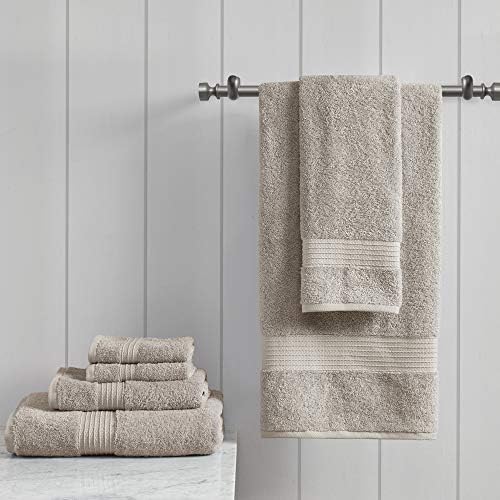 Madison Park Organic Cotton Towel Set Hotel Quality Tan