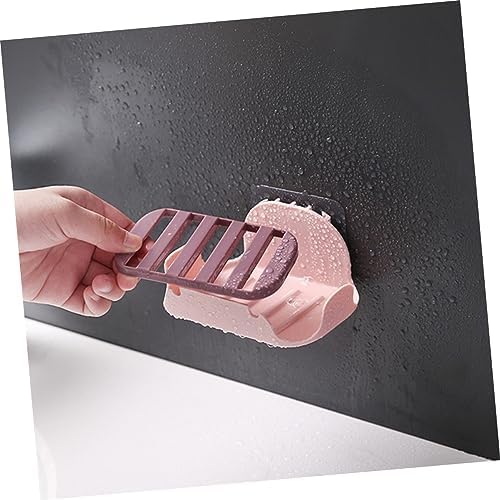 Holibanna Holder Soap Dish Adhesive Compartment