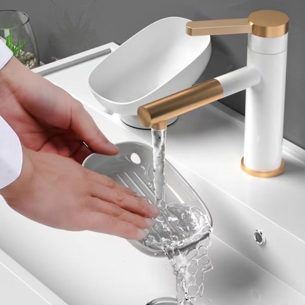 FABEILAI Suction Cup Soap Holder Pink No Drill Easy Install