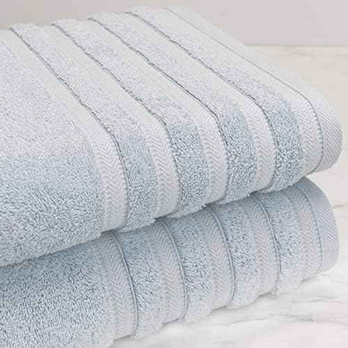 Baltic Linen Luxury Towel Set 6-Piece Light Blue