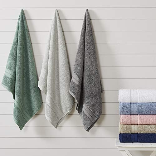 Modern Threads 4-Pack Bath Towels Grey 30x54