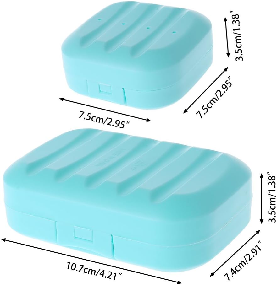 TIANQUXNGI Bathroom Soap Dish with Lock Design