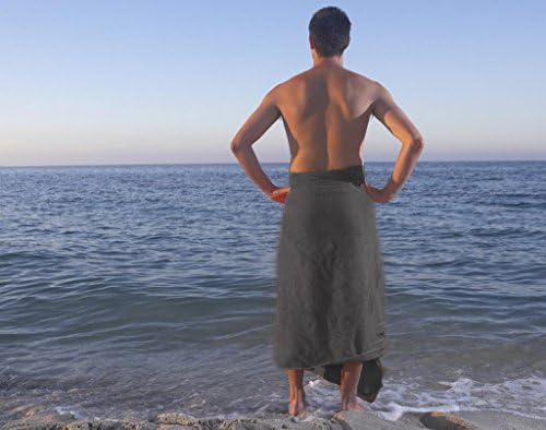 MYLSMPLE Microfiber Bath Towel Extra Large Grey