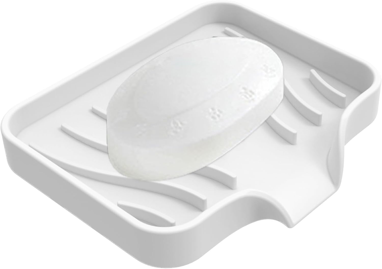 Kangnice Waterproof Soap Dish with Drain 1