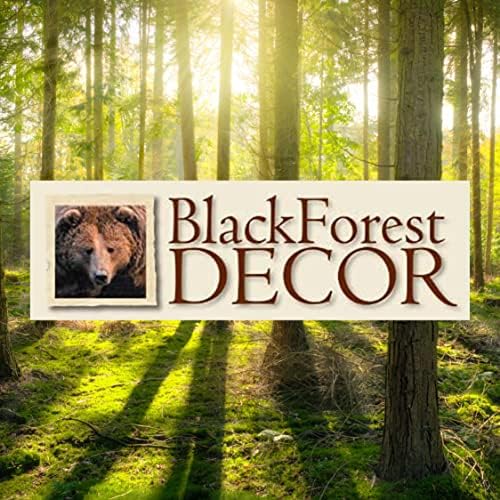 Black Forest Dcor Moose Pine Bath Towel - Textured Luxury