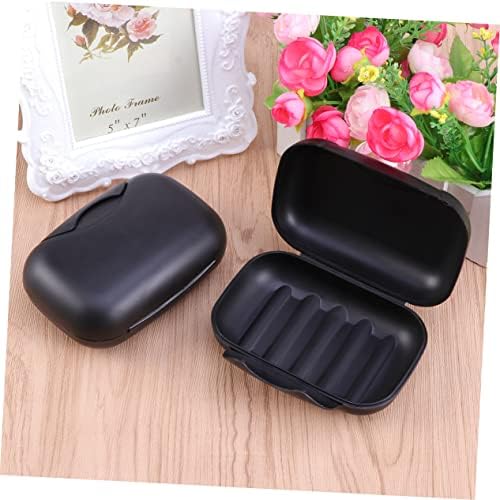 PRETYZOOM Lock Leakproof Soap Dish for Travel Camping