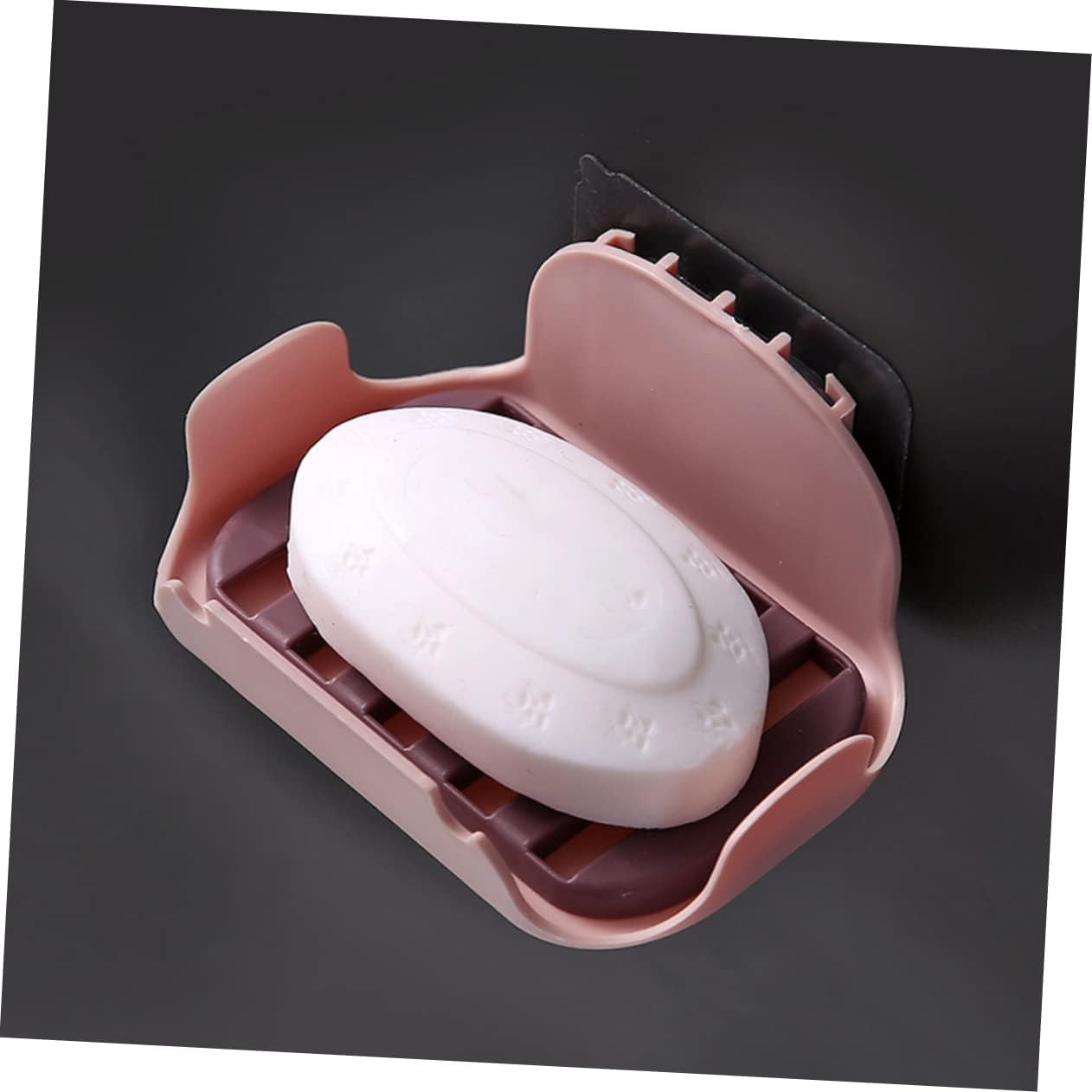 Anneome Bathroom Soap Dish Holder Double Layer Draining