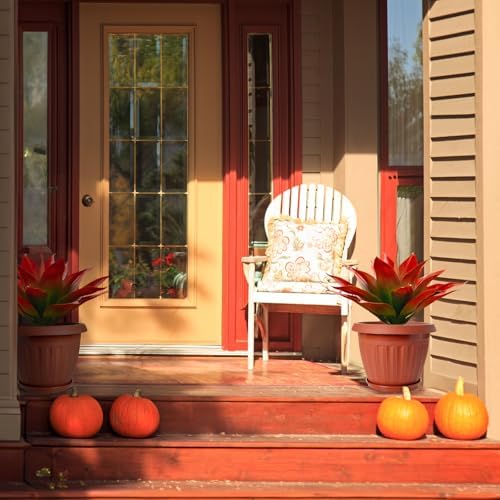 Velener Red Fake Agave Plant 22 Inches Set of 1 1