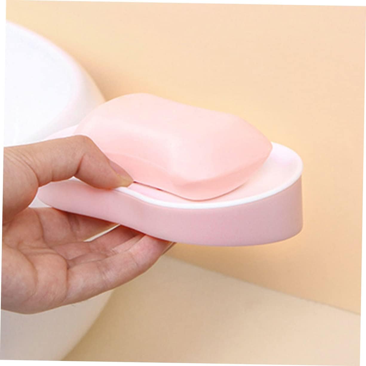 Beatifufu Bathroom Soap Holder Wall Mount Dual Layer Dry Sink Dish