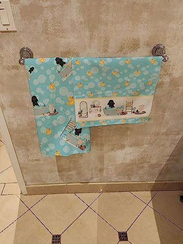 Carolines Treasures WDK5657BTLG Poodle Bath Towel Large