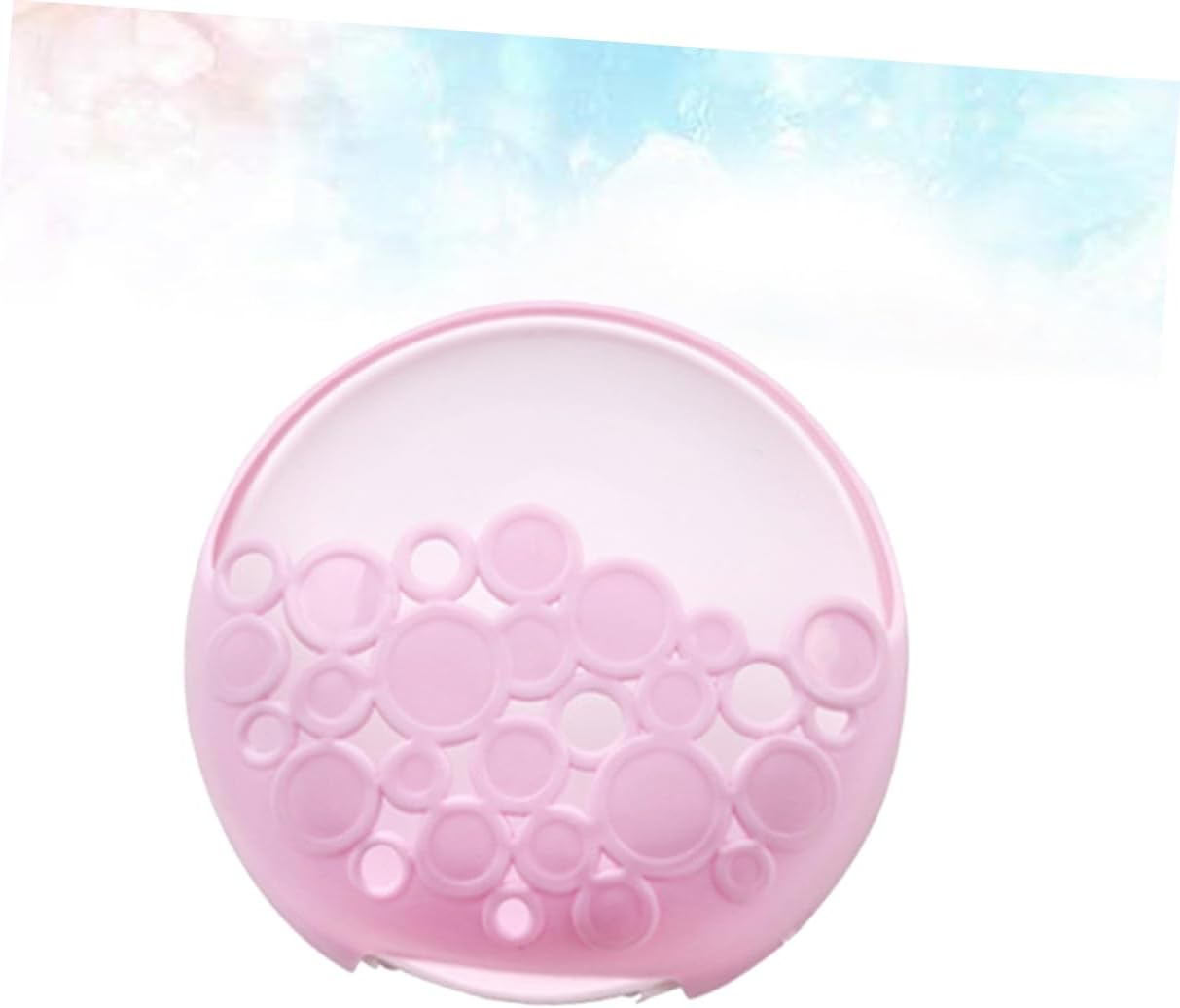 IMIKEYA Wall Mounted Soap Dispenser with Suction Cup - Pink