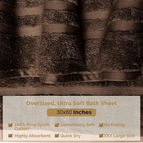 Organix Egyptian Cotton Bath Towel Set - 4 Piece 550 GSM