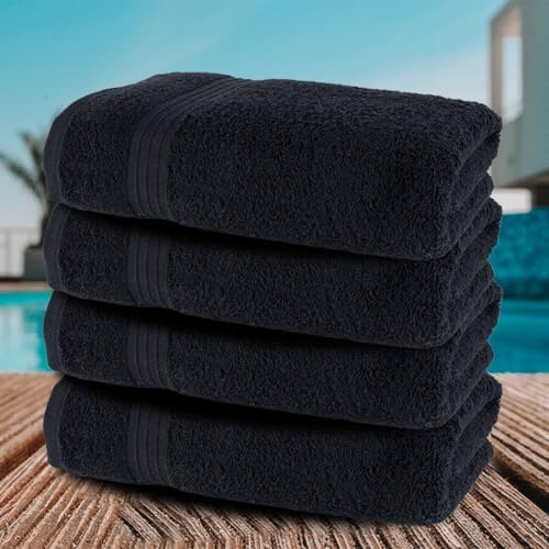 Textila Bath Towels - 30x60 Inch Pack of 4
