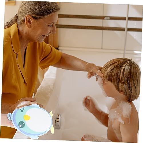 VINTORKY 3 Pack Cartoon Shower Foaming Towels for Kids