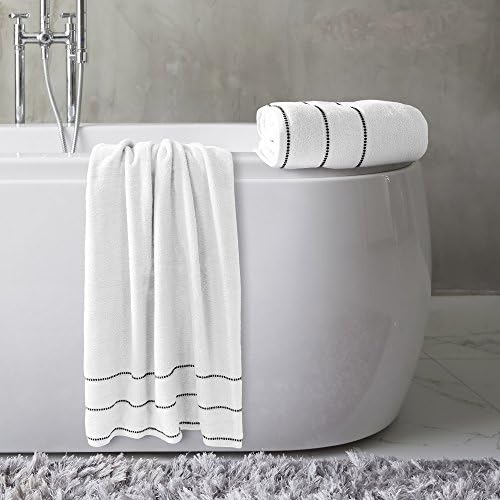 Luxury Cotton Towel Set - 2 Piece Zero Twist Bath Sheets