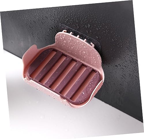 Holibanna Holder Soap Dish Adhesive Compartment