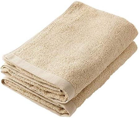 Muko Towel Daily 2-Pack Ocher Made in Japan