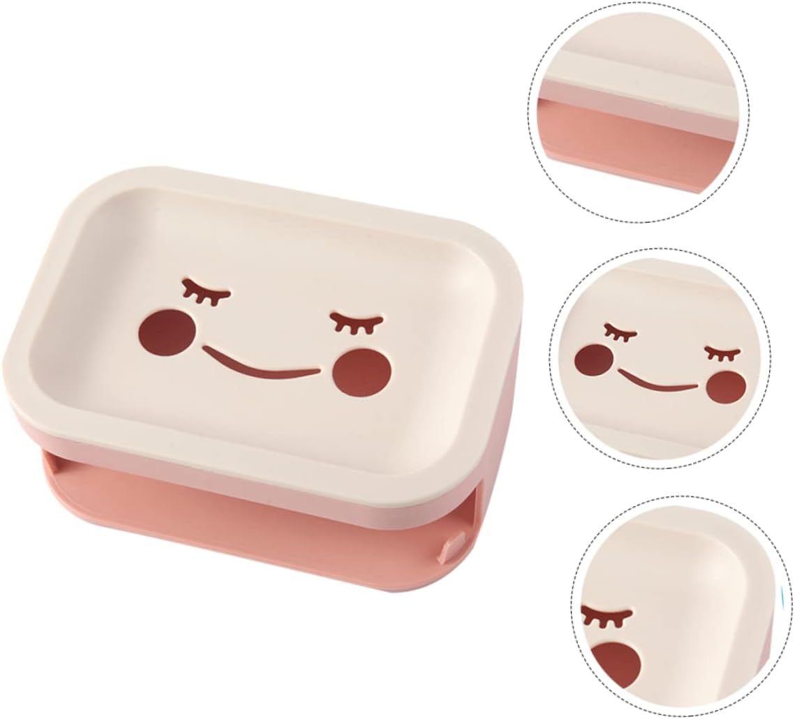 Anneome Double Layer Wall-Mounted Soap Dish 1