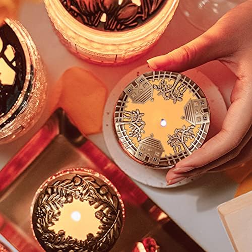 GORGECRAFT Antique House Candle Toppers for Women