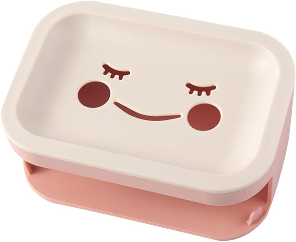 Ciieeo Double Layer Wall-Mounted Soap Draining Dish