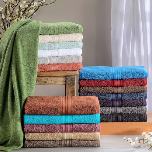 Superior Eco-Friendly Cotton 2-Piece Bath Sheet Set