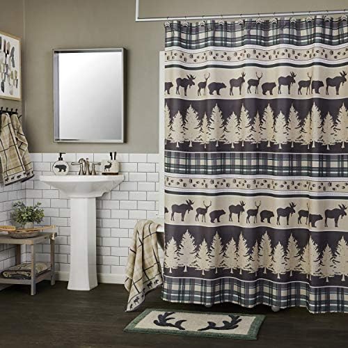 SKL Home Yellowstone Grand Teton Bath Towel Taupe 27x50