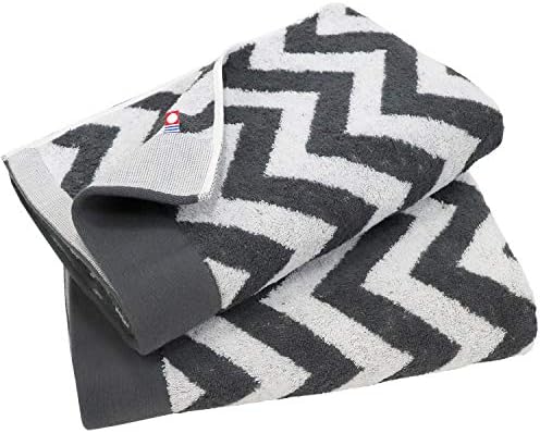 HIORIE Imabari Towel 2 Piece Set Soft Japanese Charcoal