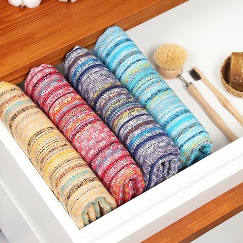 CACALA Extra Large Turkish Bath Towels Set of 4 100 Cotton