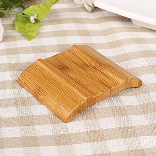 ljhnba Wooden Soap Dish Holder for Bathroom